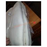 Vintage cream blanket