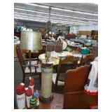 Vintage tall table lamp