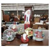 Christmas snow globe lot