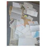 Vintage letters postcards and more