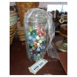 Jar of marbles