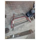 Vintage bow saw lot