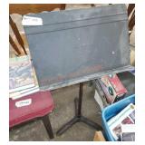 Music stand and piano bench