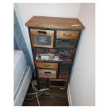 Storage cabinet and contents