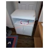 Rolling cabinet and contents