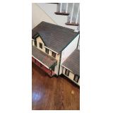 Vintage wooden doll house