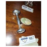 Vintage rattler and pill box