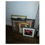 Framed art lot