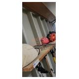 Watering can, rake and more