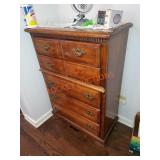 Tall wooden dresser