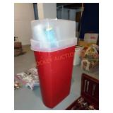 Wrapping paper storage container lot