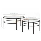 Gaia Round Nested Coffee Table Set