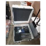 Nalgene lab glassware with protective case