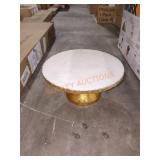 Mud Pie Marble Pedestal Serving Stand