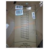 Whitmer 36 pr over the door shoe rack