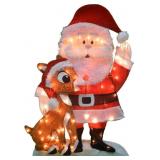 ProductWorks 32-Inch Pre-Lit Christmas Decoration