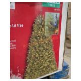 9ft Dunland Balsam Fir LED Pre Lit Tree