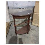 Half Round End Table