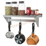 KoolMore 36" Wall Mounted Pot Rack Shelf