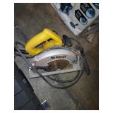 Dewalt circular saw and empty case