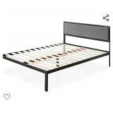 Zinus king platform bed frame and headboard