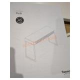 Tamworth 2 Drawer Desk White