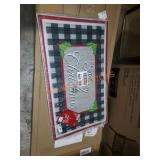 Merry Christmas floor mat pack