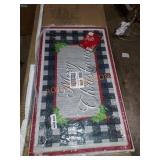 Christmas floor mat 2 pack