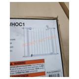 Safety 1st Wall Thru Safety Gate Metal White