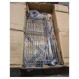 LockPort 21"×48" 4 Shelf Wire Rack