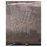 Misc Dark Grey/Black Recliner