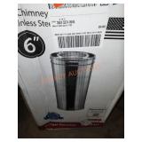 Duravent 24" long stainless 6" inside diameter