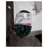 HDX 25ft 3 inline outlet outdoor extension cord