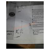 Wall lamp hard wired