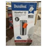 DuraVent 6"×24" Chimney Pipe Length Stainless