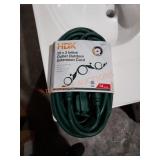 HDX 25ft 3 inline outlet outdoor extension cord