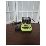 Ryobi 18V battery and charger