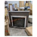 StyleWell 36" Faux Marble Electric Fireplace