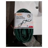 HDX 25ft 3 inline outlet outdoor extension cord