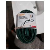 HDX 25ft 3 inline outlet outdoor extension cord