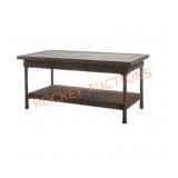 Hampton Bay Beacon Park Wicker Outdoor Coffee