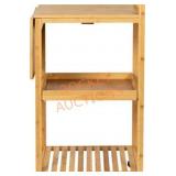 Honey Can Do Bamboo Kitchen Cart