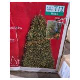 7.5ft Dunland Fir LED Pre Lit Tree