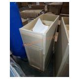 12" natural base cabinet