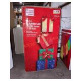 4.5ft Yuletide Lane LED Stacked Gift Boxes