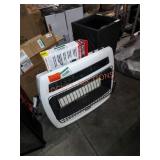 Dyna glow electric wall heater and floor mounting