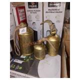 Litton Lane 10", 8", 6", Decorative Cow Bells
