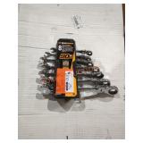 Gear Wrench 8pc Flex Head Ratchet Wrench Set