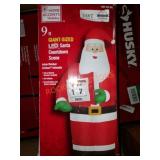 9ft giant led Santa