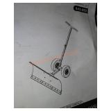 Outsunny 30"L Wheeled Plow